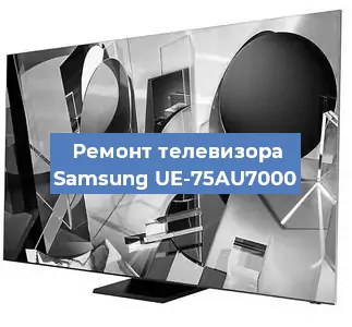 Замена шлейфа на телевизоре Samsung UE-75AU7000 в Москве